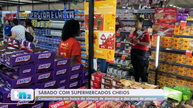 Na véspera da Páscoa, ovos entram em promoção nos supermercados