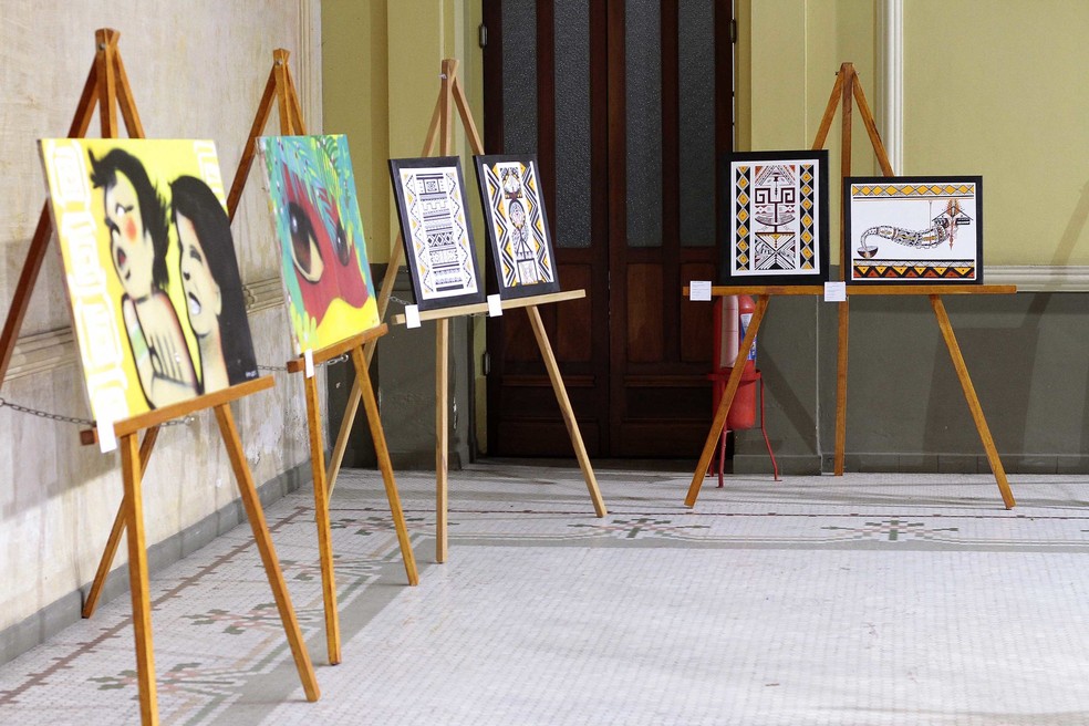 Mostra de Arte Indígena é realizada em Manaus — Foto: Divulgação