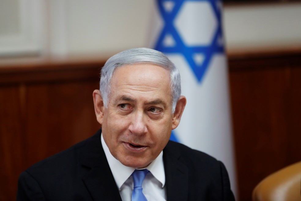 O primeiro-ministro de Israel, Benjamin Netanyahu. — Foto: Ronen Zvulun/Reuters