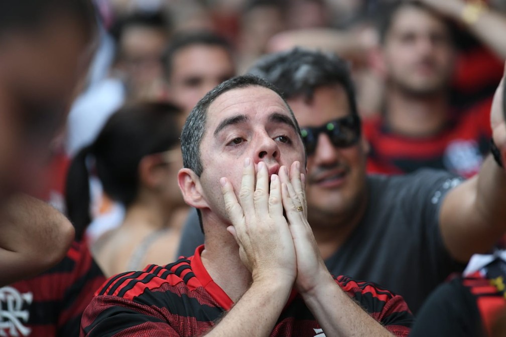 Fim de jogo. Liverpool é campeão mundial  — Foto: Alexandre Durão / G1