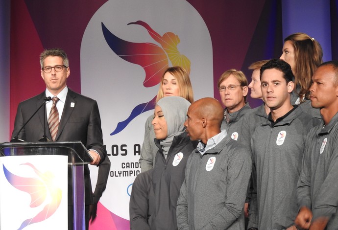 Campanha de Los Angeles para receber os Jogos de 2024 divulga