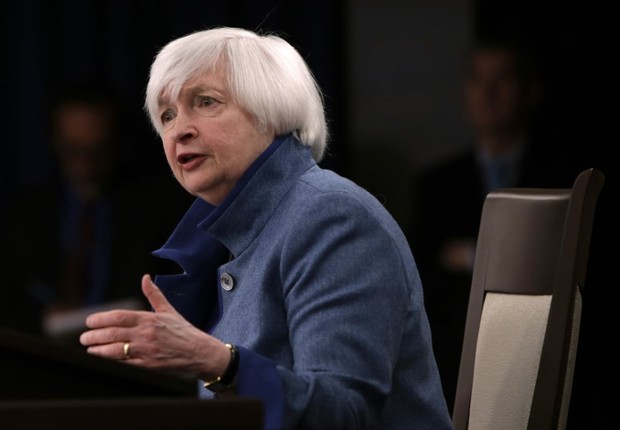 A presidente do Fed, Janet Yellen (Foto: Gary Cameron/Reuters)