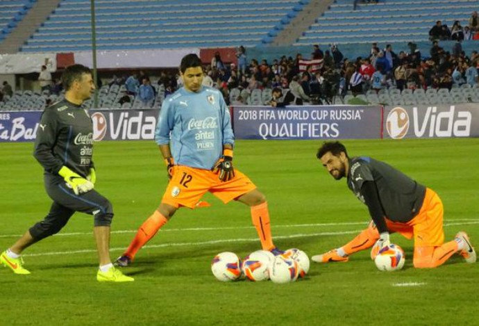 Martín Silva, Vasco, Uruguai (Foto: Reprodução / Twitter oficial da seleção uruguaia) Martín Silva, Vasco, Uruguai (Foto: Reprodução / Twitter oficial da seleção uruguaia)