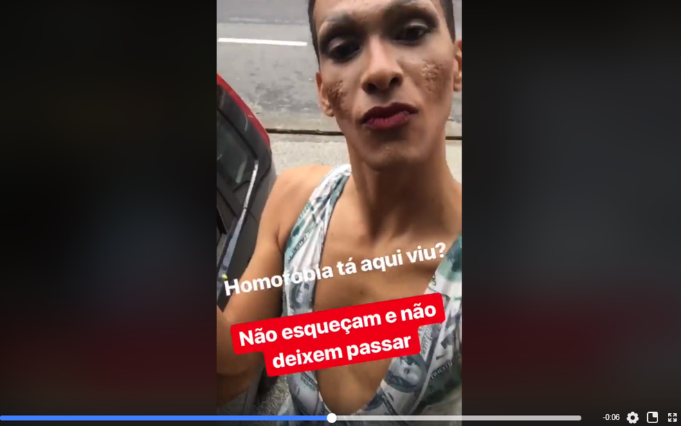 De body, drag queen denuncia ter sido proibida de entrar em padaria de Salvador (Foto: Reprodução/Redes Sociais)
