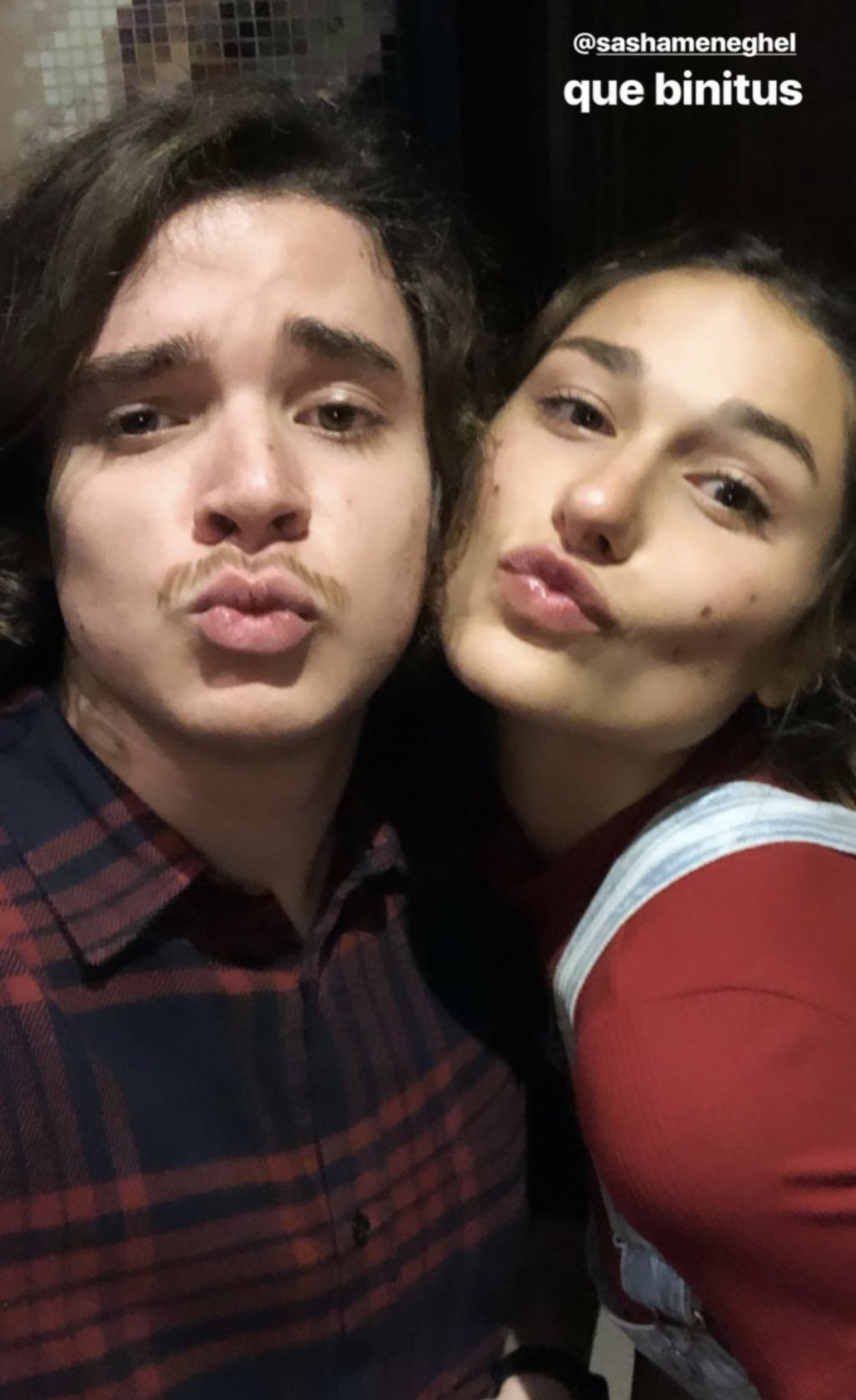Sasha Meneghel e João Figueiredo antes de começarem a namorar (Foto: Reprodução/Instagram)