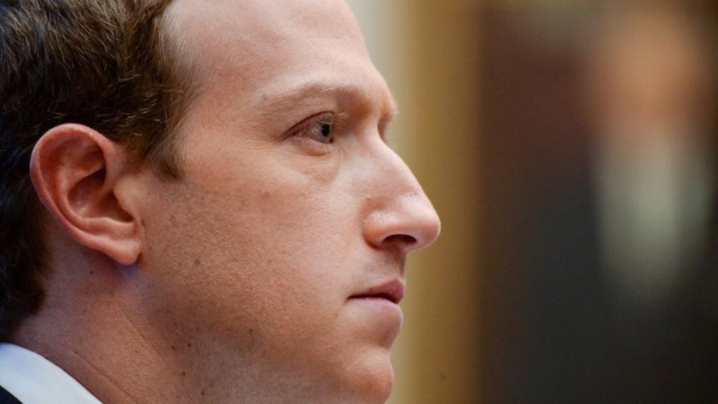 Mark Zuckerberg, presidente-executivo do Facebook — Foto: Reuters via BBC