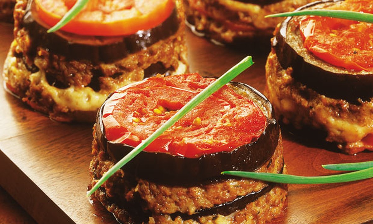 Forminha De Carne Moída E Berinjela