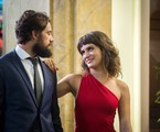 Bianca Bin e Rafael Cardoso como Clara e Renato em "O outro lado do paraíso" | Globo/Raquel Cunha