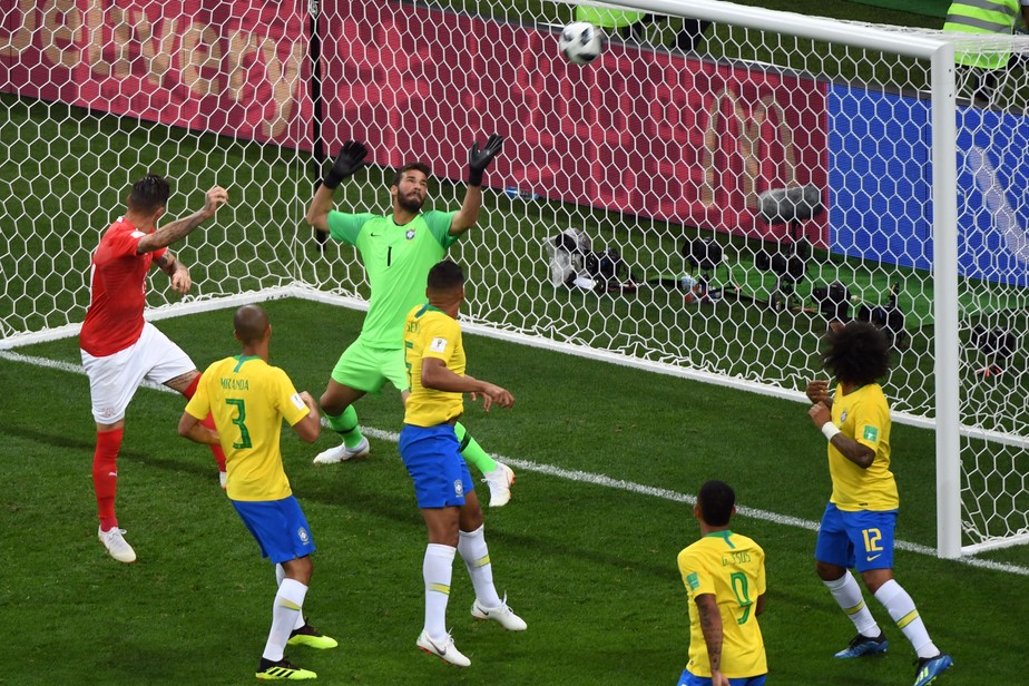 Brasil e Suíça empataram por 1 a 1 na estreia da Copa de 2018