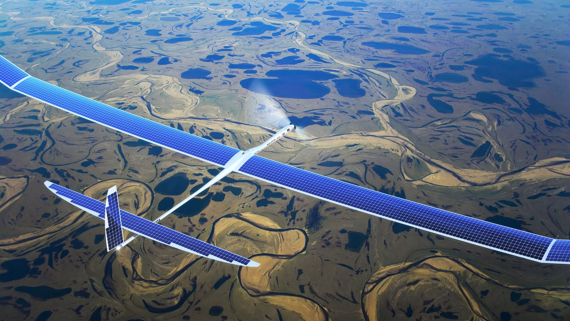 Drone movido à energia solar (Foto: divulgação)