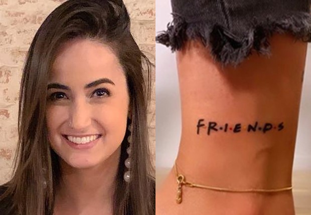 Mari Palma faz tatuagem em homenagem à sitcom Friends (Foto: Reprodução/Instagram)