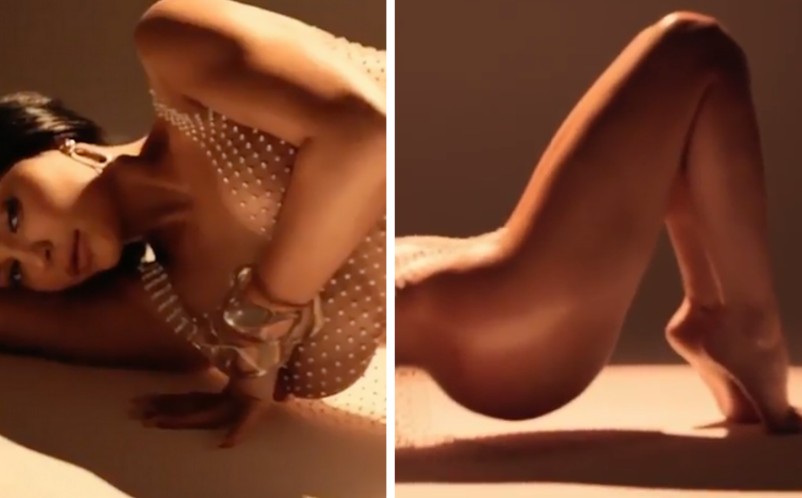 Imagens do ensaio sensual protagonizado e compartilhado por Kylie Jenner (Foto: Instagram)