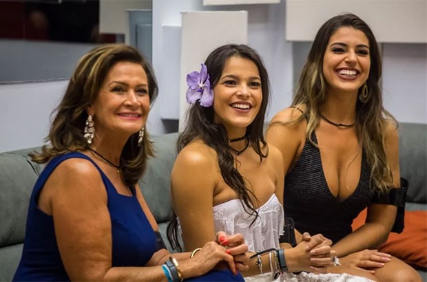 As finalistas Ieda, Emilly e Vivian  (Foto: TV Globo/Divulgação)