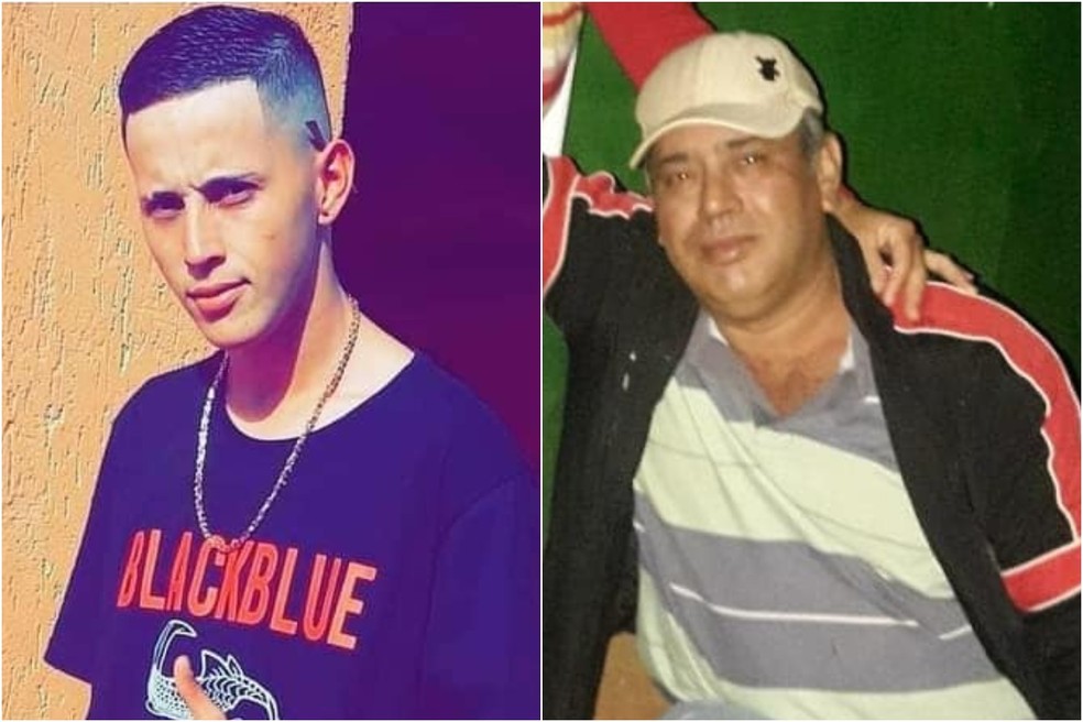 Pai e filho morrem após carro capotar e cair em açude em Paranapanema  — Foto: Arquivo Pessoal 