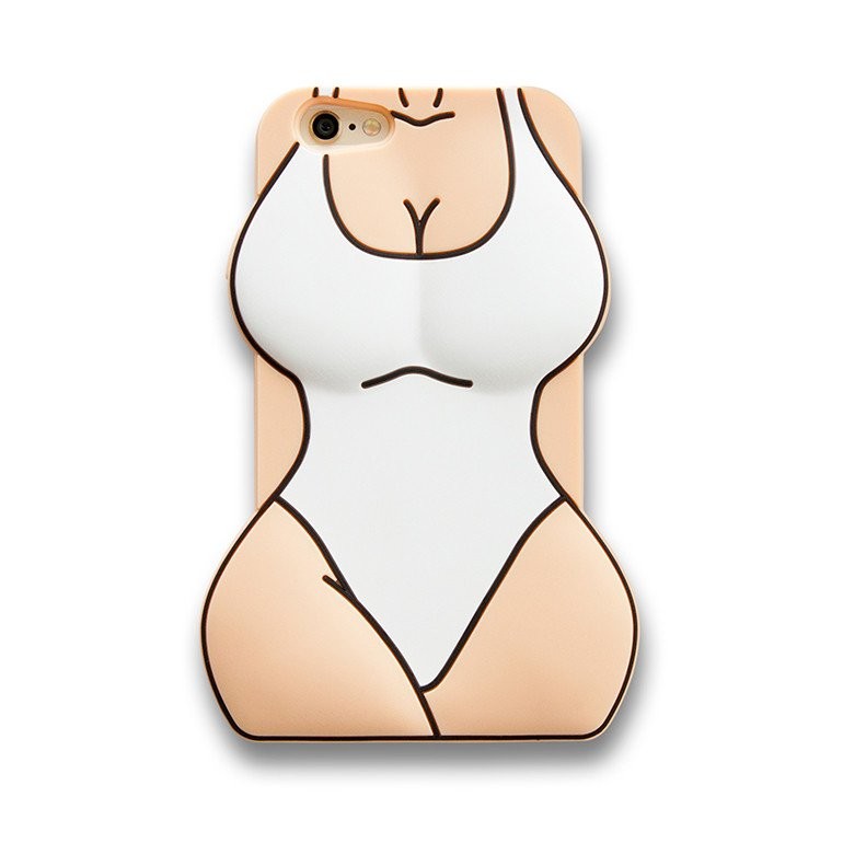 Capinha de celular no formato do corpo de Kim (US$ 40) (Foto: Reprodução)