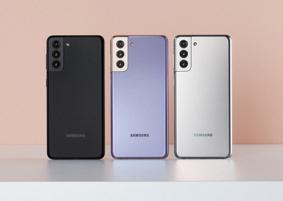 Cores do Galaxy S21+ — Foto: Divulgação/Samsung
