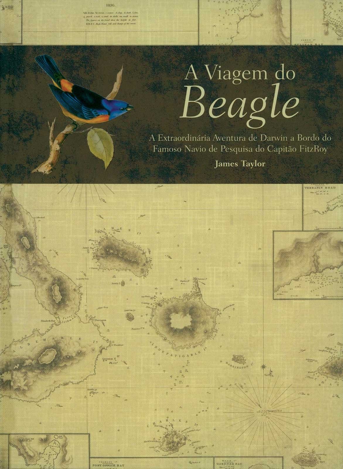 A viagem do Beagle, de James Taylor, publicado pela Edusp (Foto: Divulgação)