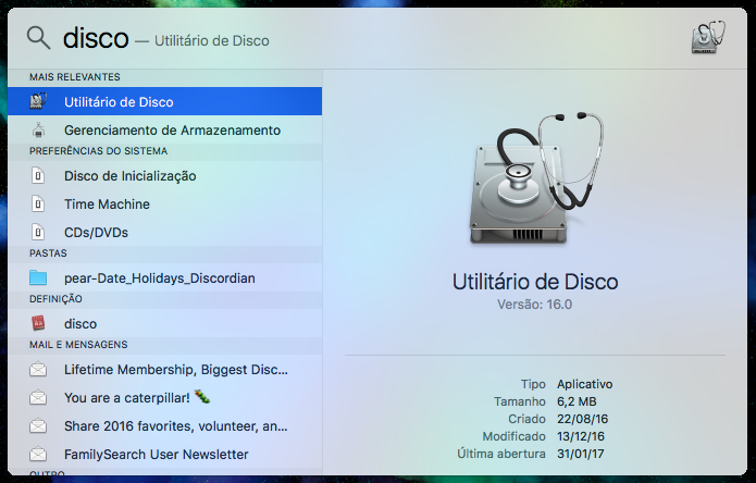 Abra o Utilitário de Disco (Foto: Reprodução/Helito Bijora) 