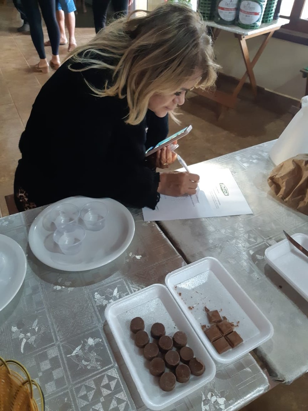 Doce foi avaliado durante análise sensorial realizada em agosto deste ano — Foto: Arquivo pessoal