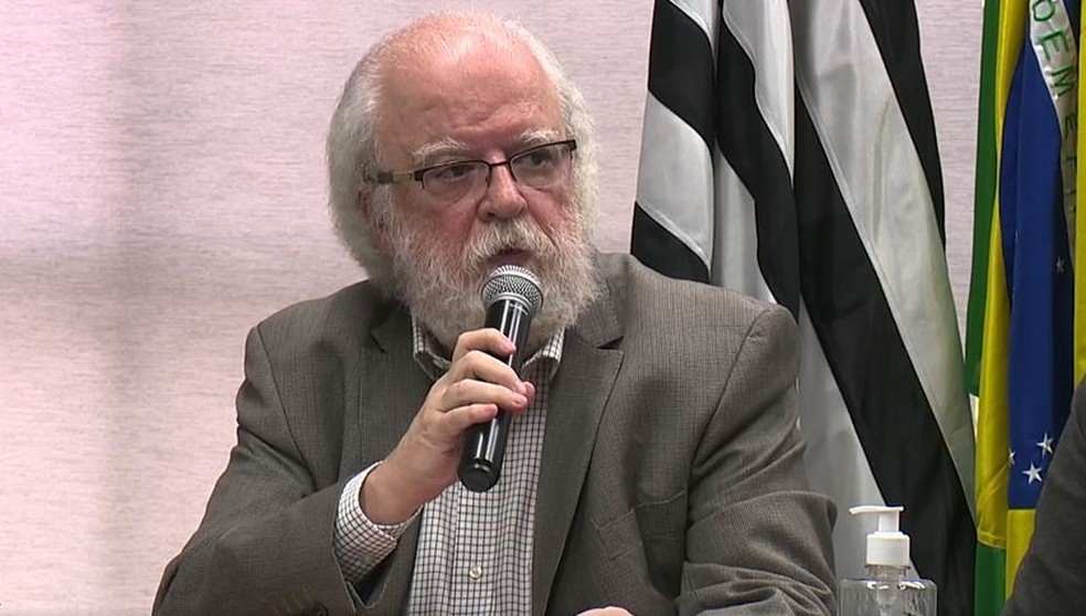 José Tadeu Jorge, secretário municipal de Educação de Campinas (SP), fala sobre lançamento da Educa TV — Foto: Reprodução
