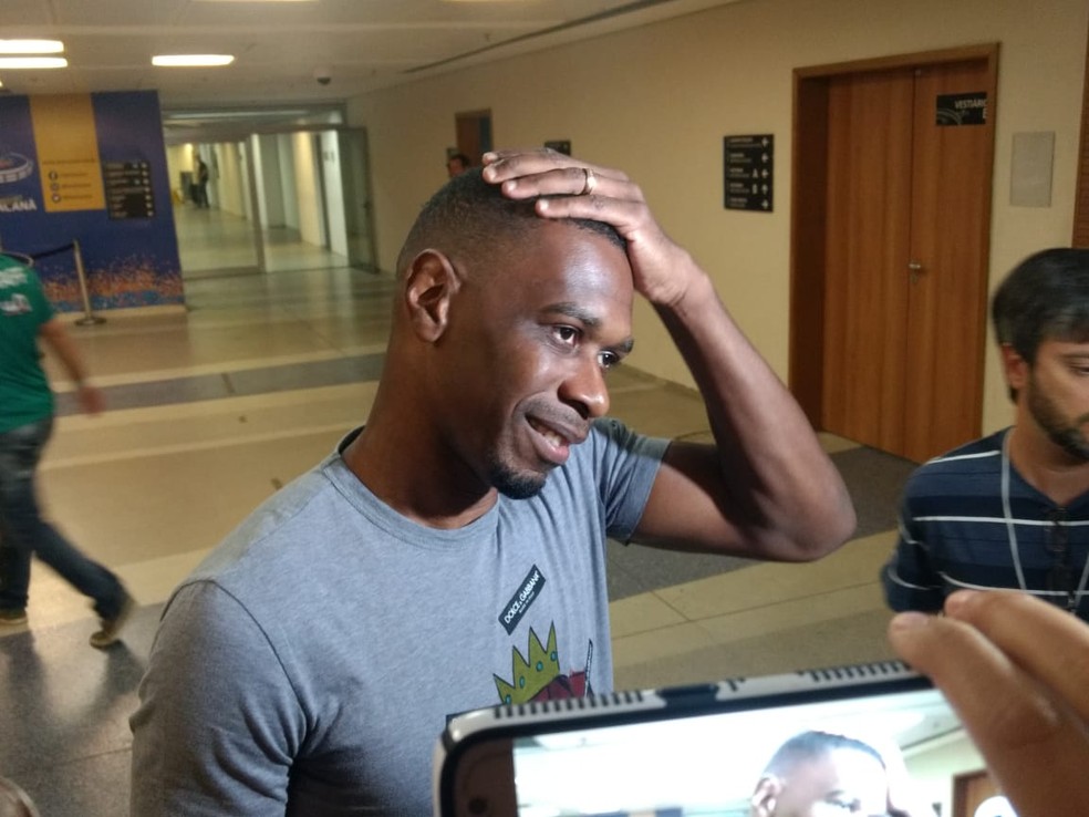 Juan aprova poss&iacute;vel contrata&ccedil;&atilde;o de Ded&eacute; pelo Flamengo &mdash; Foto: Igor Rodrigues