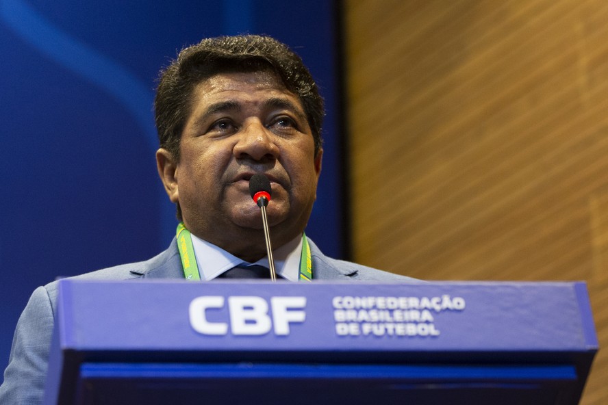 Ednaldo Rodrigues, presidente da CBF, comanda entidade com receita de quase R$ 1 bilhão em 2021 Thais Magalhães