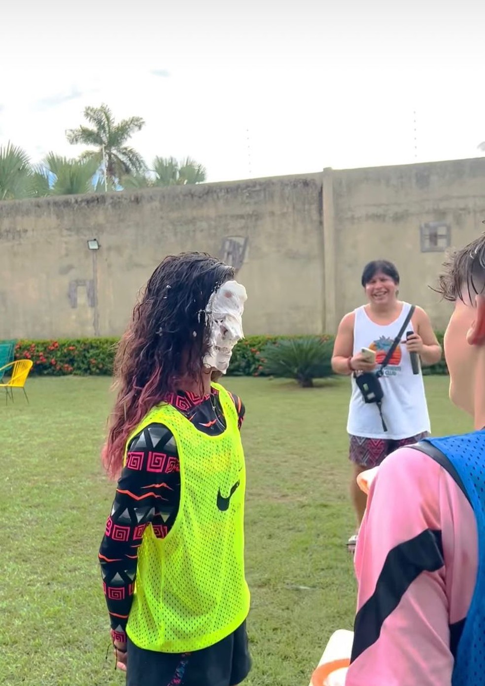 Rayssa Leal leva torna na cara  — Foto: Reprodução/ Instagram 