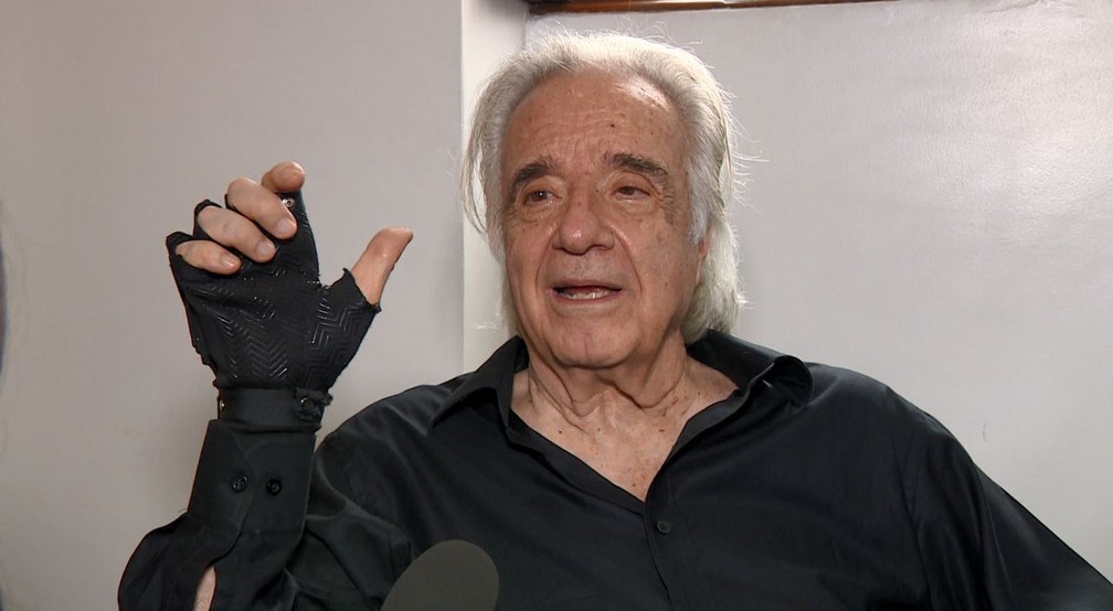 Maestro João Carlos Martins fala pela primeira vez sobre projeto que o fez retornar ao piano — Foto: Reprodução/EPTV