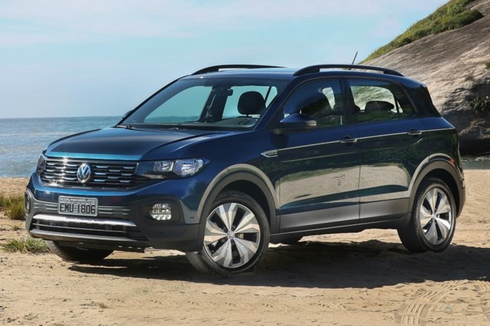 Antes Disponivel Apenas No Vw T Cross Highline Painel Digital Agora E Oferecido Na Versao 1 0 Carros Autoesporte