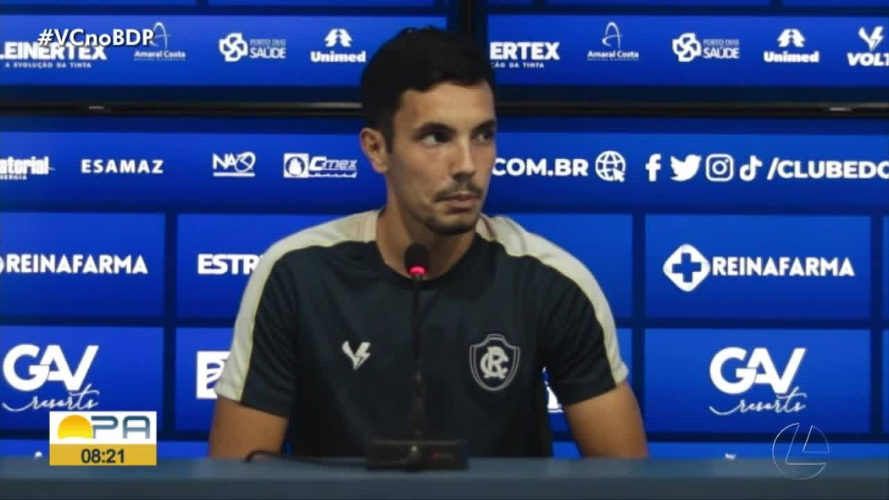 'Sensação indescritível': Marco Antônio fala sobre o primeiro gol pelo Remo