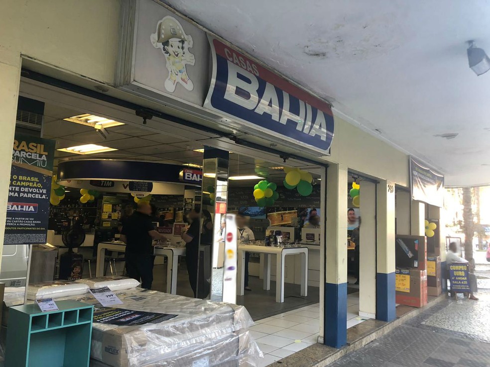 Loja Casas Bahia E Assaltada Em Barra Mansa Sul Do Rio E Costa Verde G1
