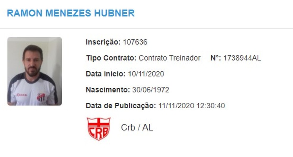 Ramon Menezes vai estrear contra o Oeste — Foto: Reprodução/CBF