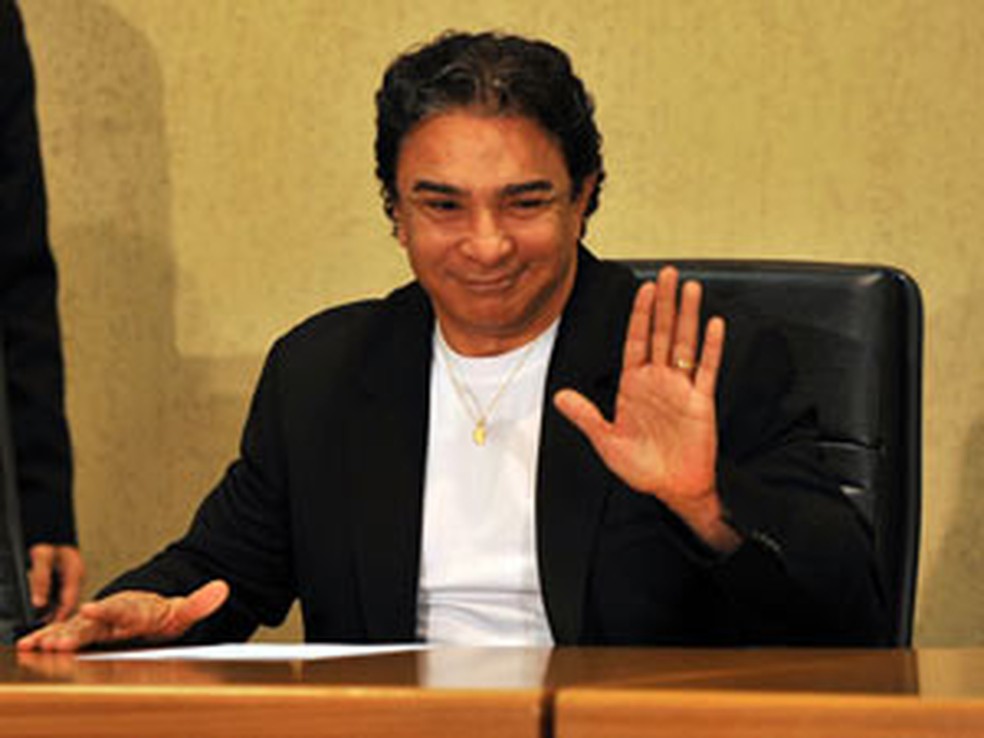 O ex-secretário do Distrito Federal Durval Barbosa, delator do mensalão do DEM — Foto: Marcello Casal Jr./agência Brasil