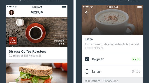 O aplicativo permite ao usuário fazer encomendas de comida diretamente do celular (Foto: Divulgação)
