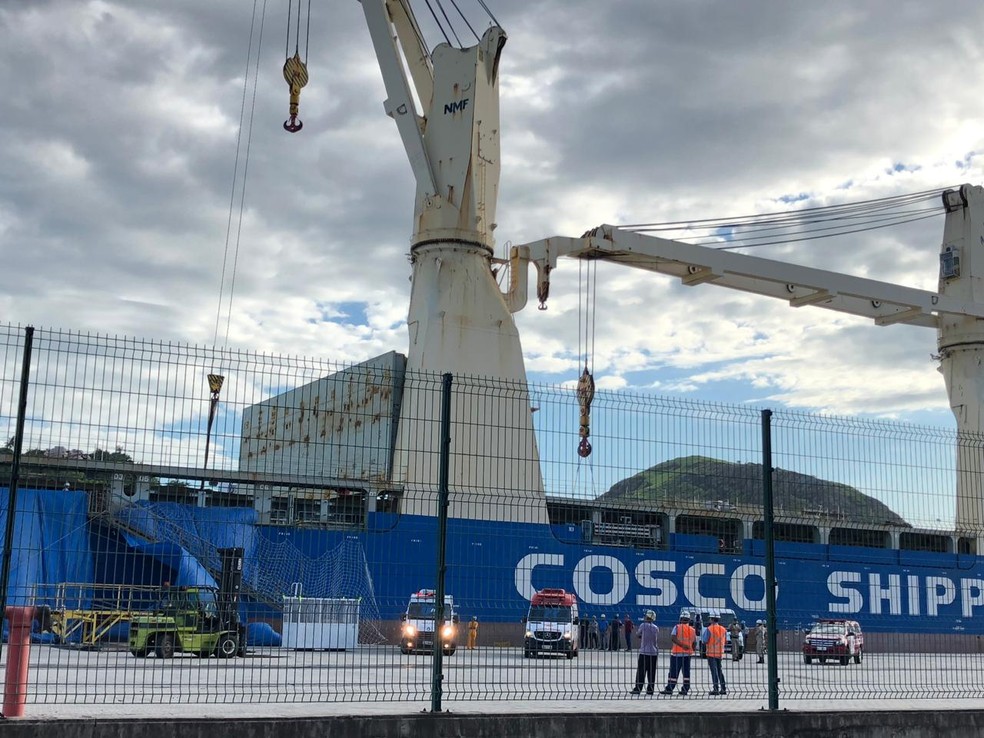 Tripulante Morre Em Navio Atracado No Porto De Vitoria Diz