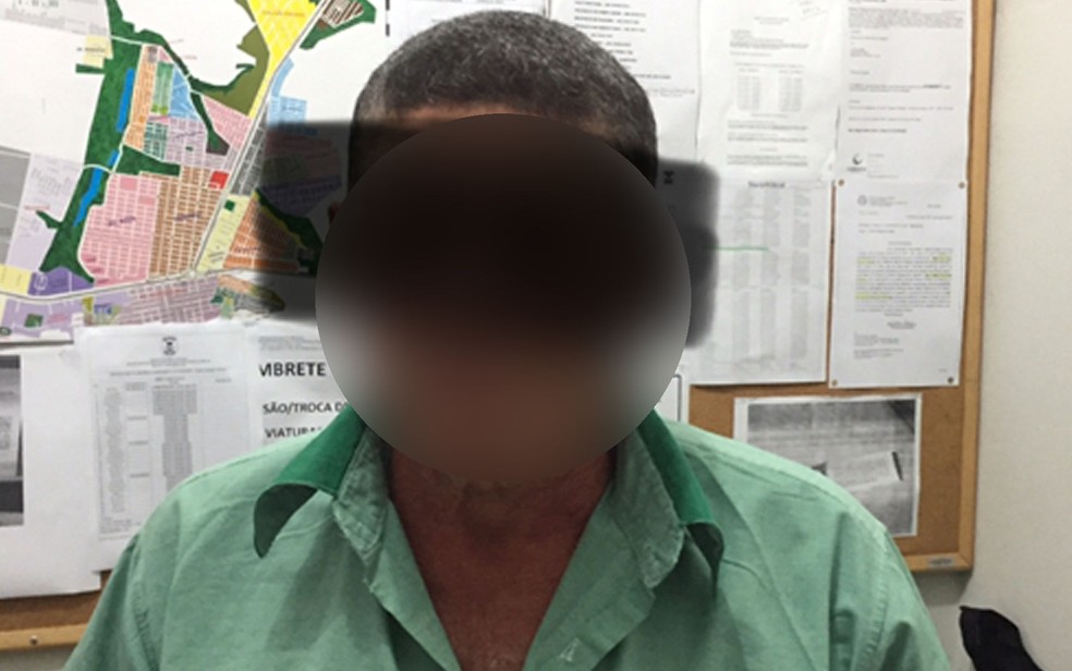 Pastor evangÃ©lico foi preso suspeito de estuprar crianÃ§a de 3 anos durante culto em Primavera do Leste (Foto: PolÃ­cia Civil de MT/Assessoria)