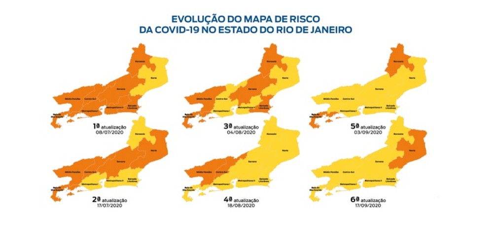 Rj Tem 8 De 9 Regioes Com Risco Baixo Para Covid Mas Regiao Metropolitana Registra Piora Nos Indices Diz Governo Rio De Janeiro G1