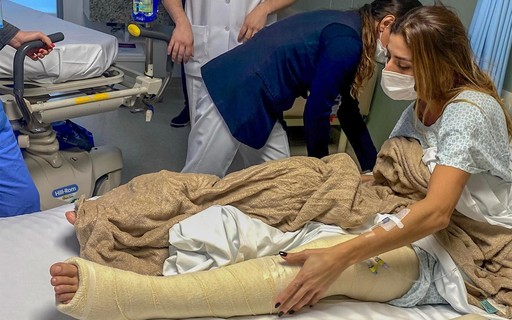 Maria Joana relembra acidente em que quebrou a perna: "A vida se prova maravilhosa"