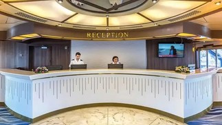  bordo do MV Lara, o público poderá visitar 135 países e 382 portos ao redor do planeta — Foto: Divulgação