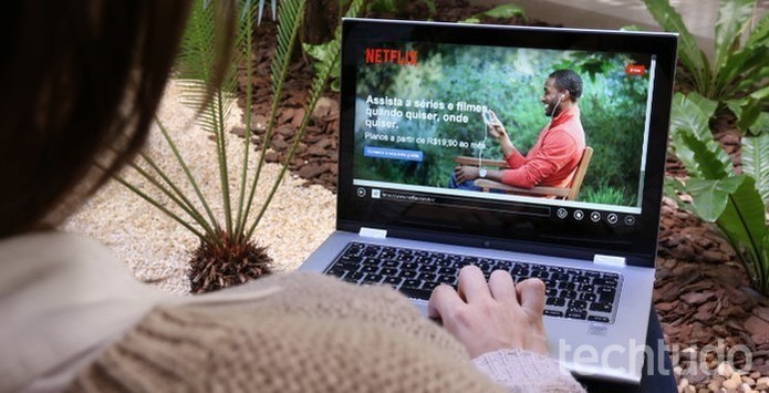 Netflix é um dos principais serviços de streaming do mundo (Foto: Raíssa Delphim/TechTudo)