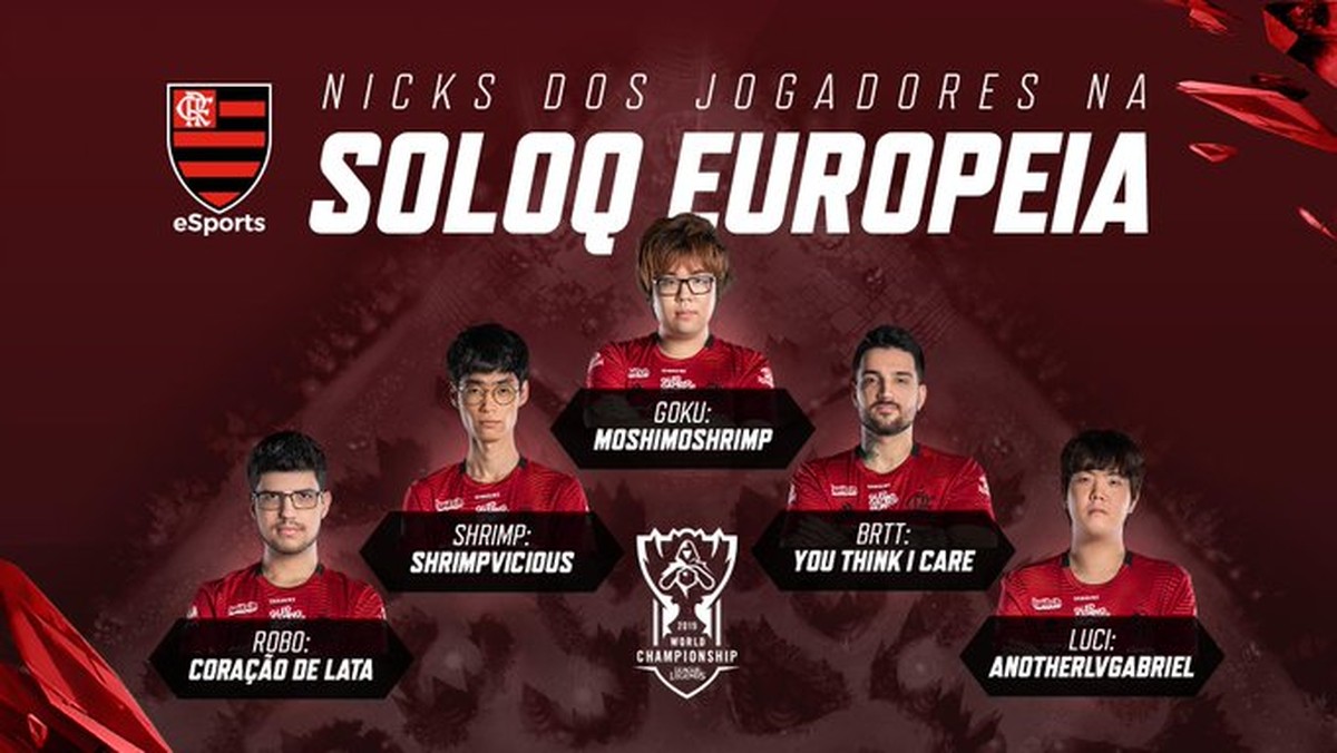 Mundial de LoL 2019: confira nicks dos jogadores do ...