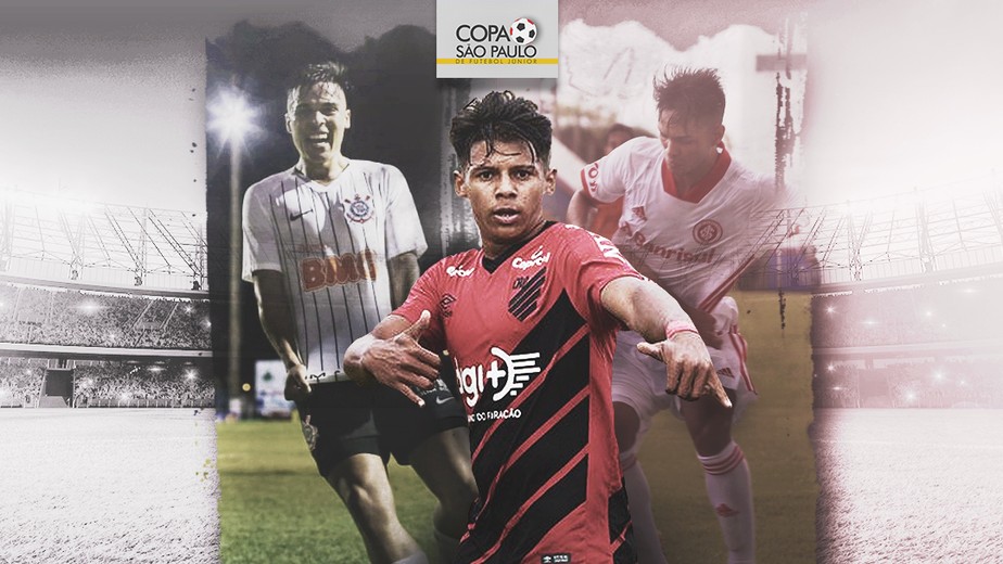 Inter, Corinthians e Athletico abrem as oitavas da Copinha nesta quarta; veja onde assistir