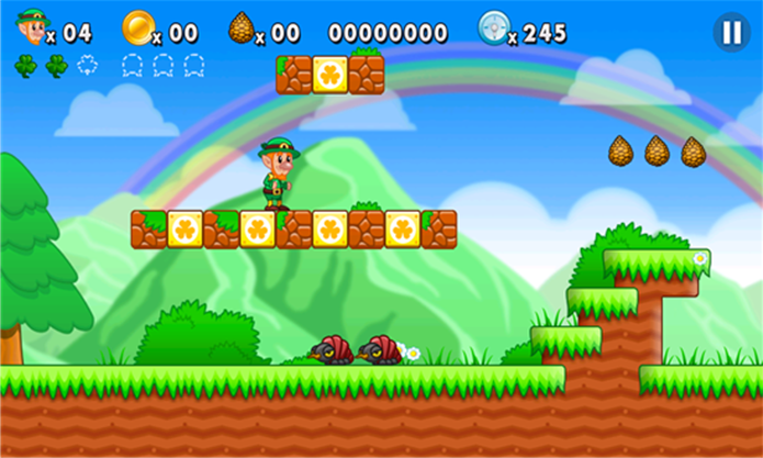 Leps World é um game de aventura bastante parecido com Super Mario World (Foto: Divulgação/Windows Phone Store)