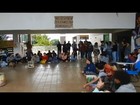 Alunos da UFU fazem paralisação em Uberlândia e tentam impedir aula