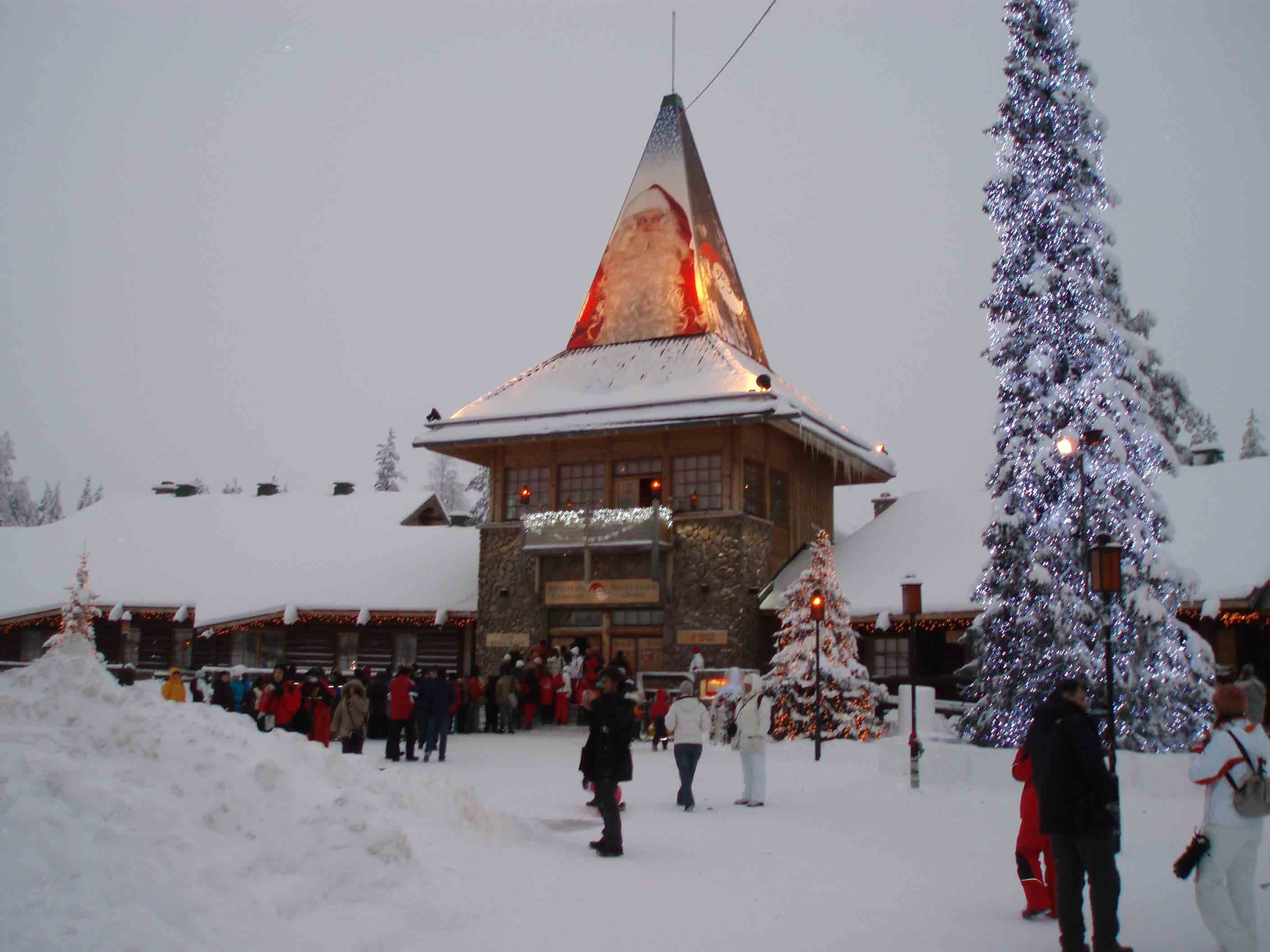 Santa Claus' Village na Finlândia (Foto: Wikimedia/Ulla )
