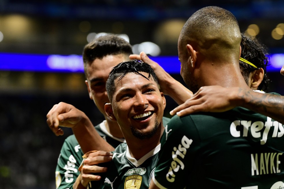 Gol de Rony em Palmeiras x Coritiba  Foto: Marcos Ribolli