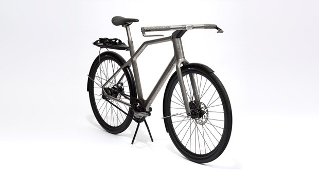 Bicicleta de titânio criada por impressora 3D (Foto: Divulgação)