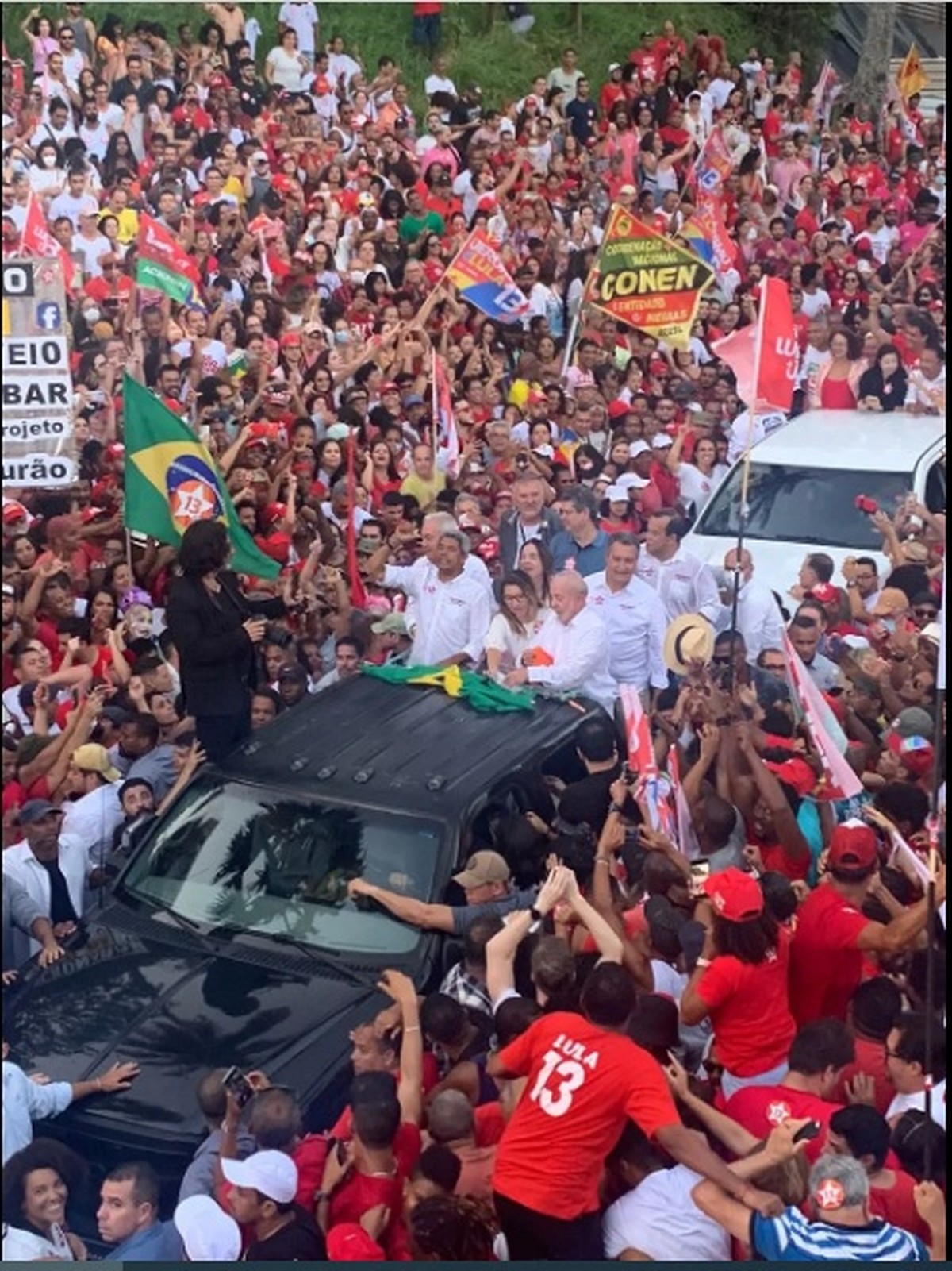 Em Salvador, Lula promete isenção do IR para quem ganha até R 5 mil