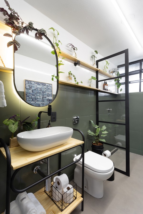 Banheiro simples: 8 ideias econômicas e cheias de estilo! (Foto: Divulgação)