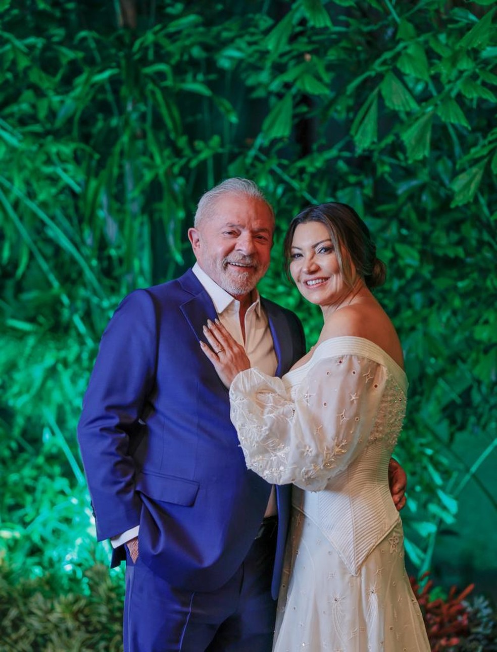 Casamento de Lula e Janja em São Paulo. — Foto: Ricardo Stuckert